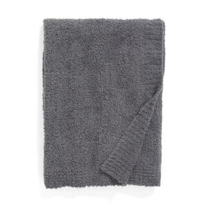 NWT Barefoot Unisex Dreams CozyChic Throw, Graphite-OS